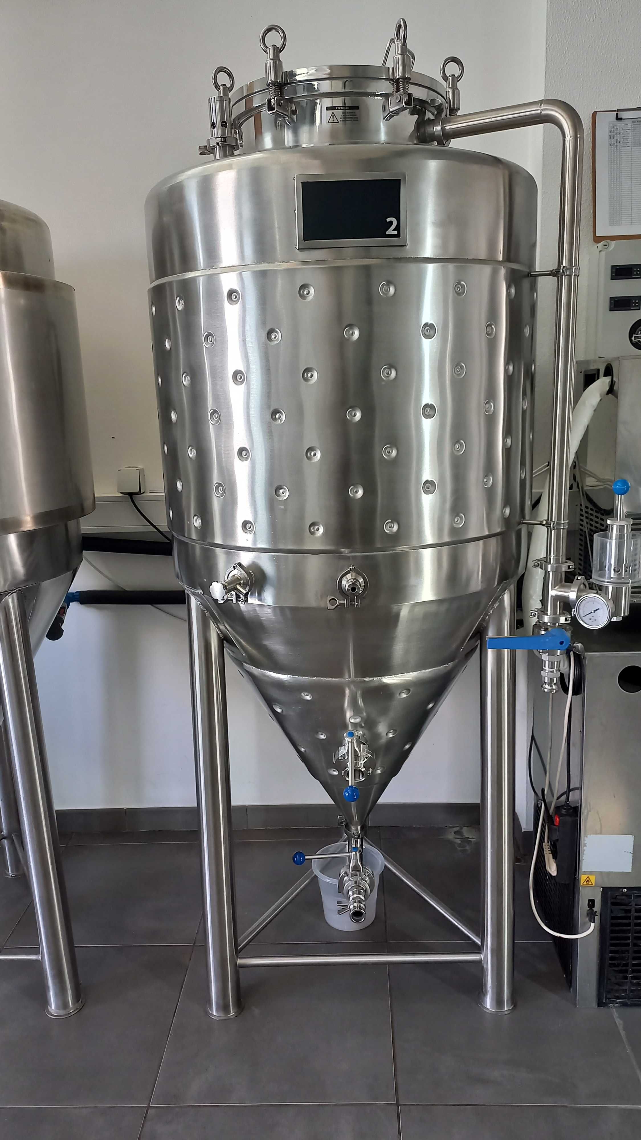 Equipamento para produção de cerveja artesanal - Fábrica completa