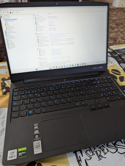 Игровой ноутбук Lenovo intel i7