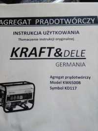 Sprzedam agregat prądotwórczy 6500kw