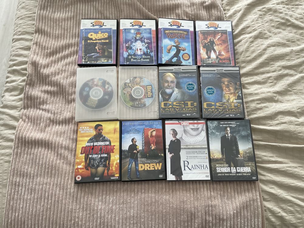 Dvds diversos fimes de animacao , series , filmes