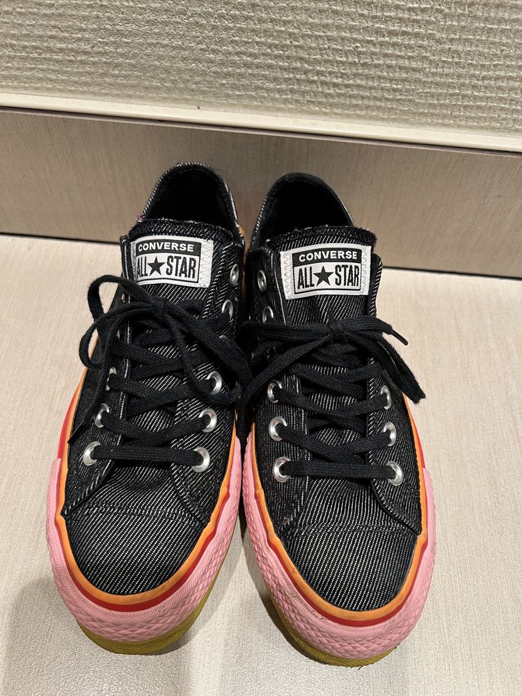 Converse All Star trampki niskie na platformie rozm 36