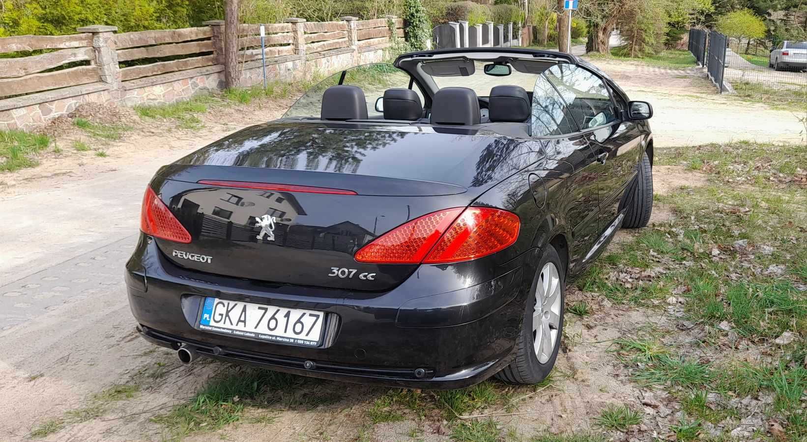 Peugeot 307 CC 2.0 benzyna 136km niski przebieg stan bdb