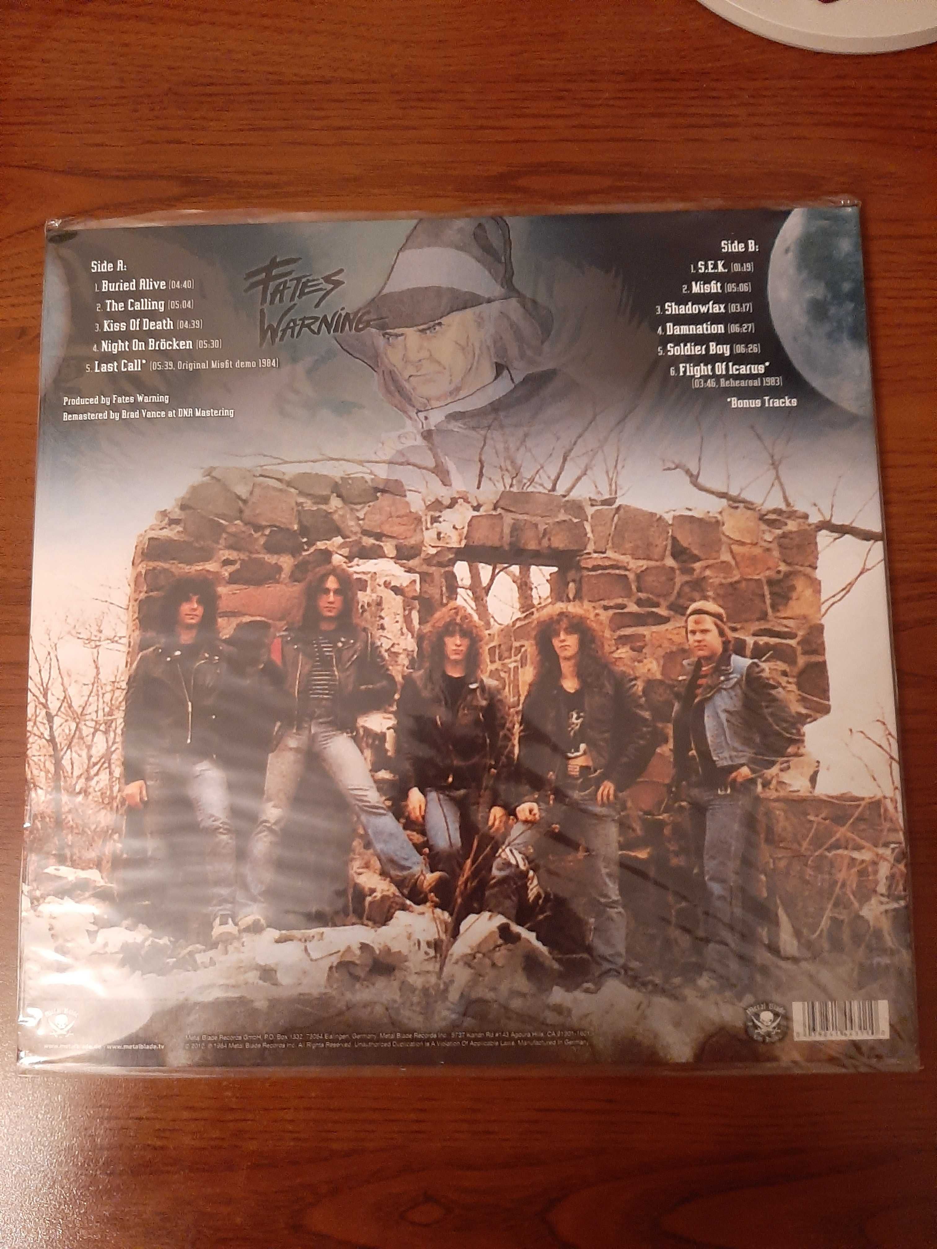 Fates Warning - Night On Brocken LP Вінілова платівка