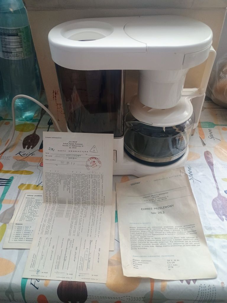 Ekspres przelewowy Zelmer Predom Nowy
