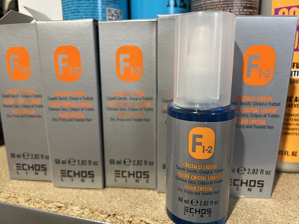 Echosline F 1-2 Флюїд-кристал для пошкодженого волосся 60мл