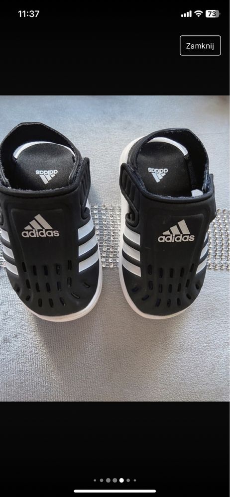 Sandały sandałki lato adidas buty buciki 21