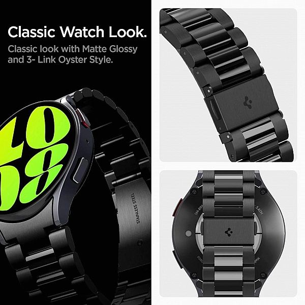 Spigen Modern Fit Band Samsung Galaxy Watch 6 (44 Mm) Black