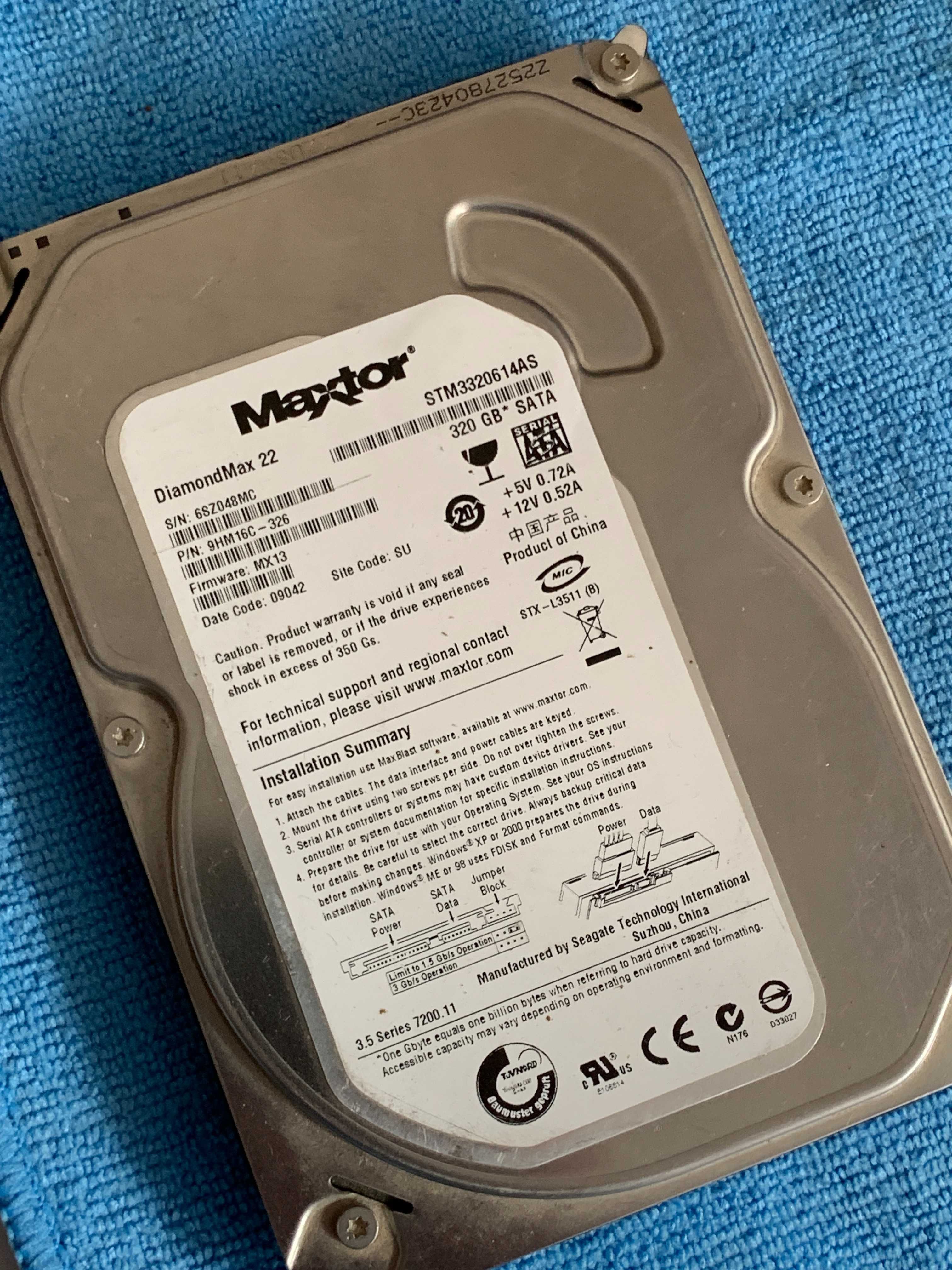 HITACHI HDD 3000 Gb  | 500 Gb | 320 Gb / 3 Тб / Гарантія