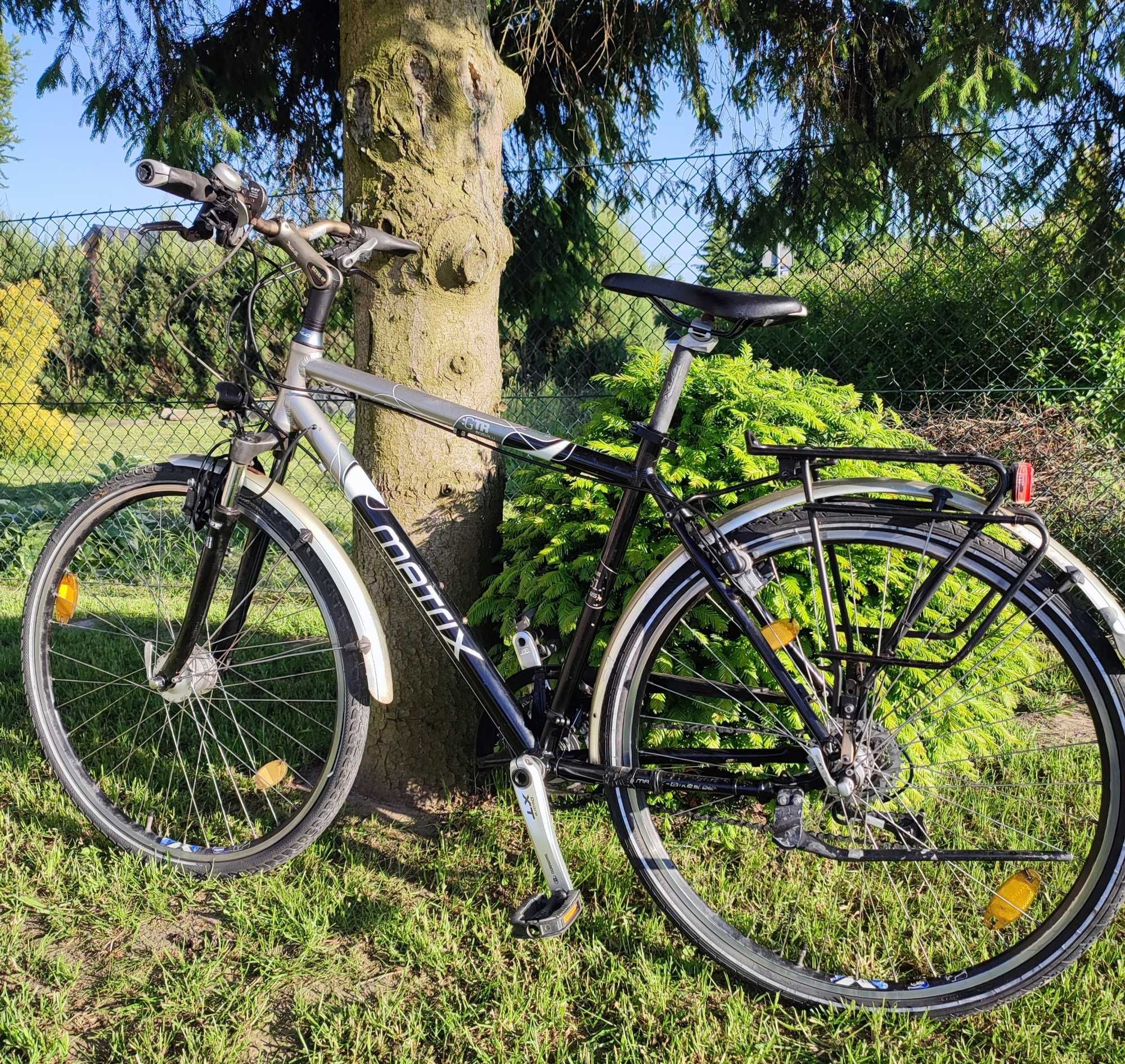 Rower Trekkingowy MATRIX cały na Deore XT, hydraulika, rama 52 cm.
