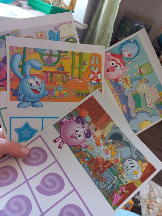 Лото смішарики малишаріки