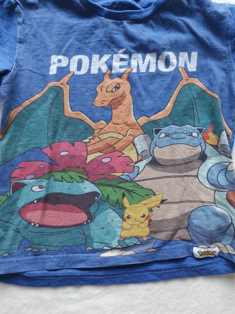 tshirt next pokemon 110/116 pikachu pikaczu bluzka koszulka
