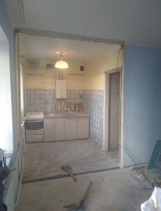 демонтажные работы демонтаж стен, перегородок (штукатурки