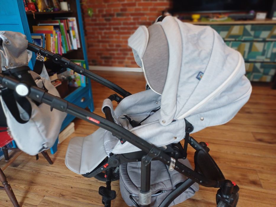 Wózek dziecięcy 2w1 + gratis