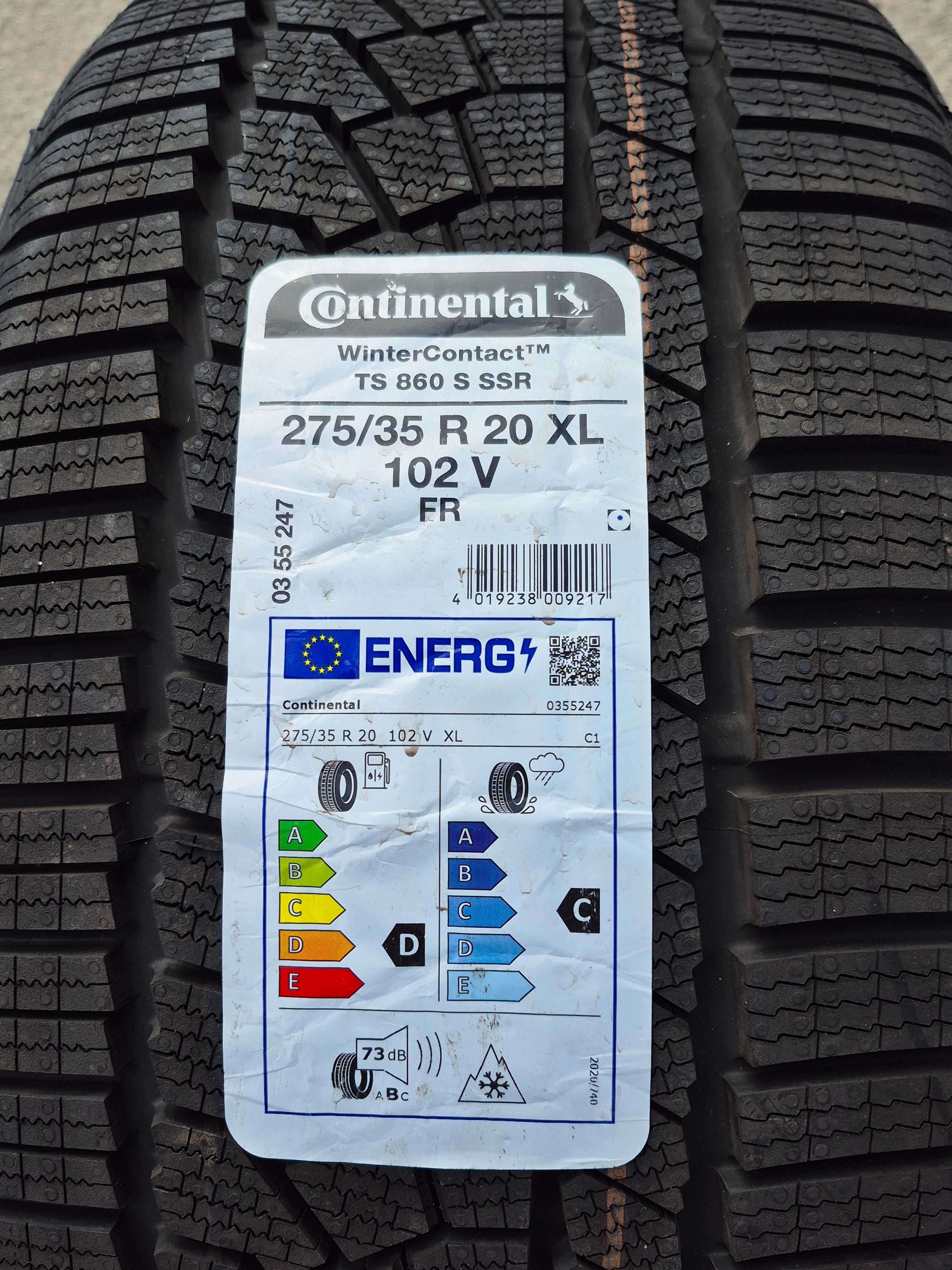 Opona Continental WinterContact ts860s 275/35r20 nowa zima 2021r
