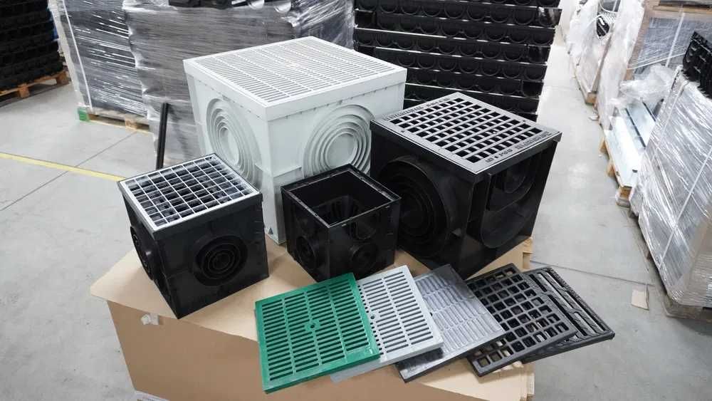 POKRYWA STUDNI FI800 Właz Czarny,  DUŻA POLIMEROWA do 1,5 tony!