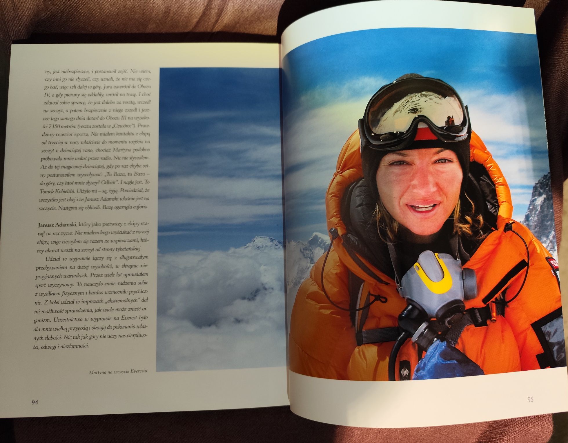 Misja Everest. Album fotoreportaż.  Falvit. Martyna Wojciechowska