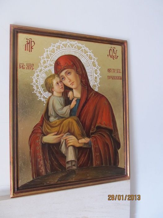 Ícone da Virgem Maria e Menino Jesus