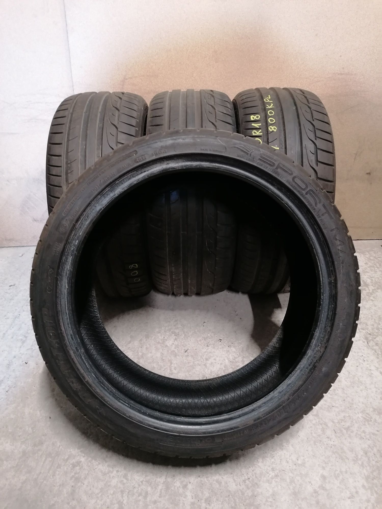 4x225/40 R18 Dunlop Sport Maxx RT letnie