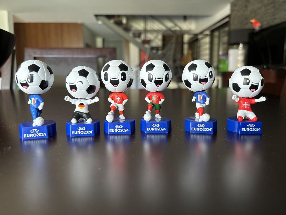 6 Bonecos do euro 2024