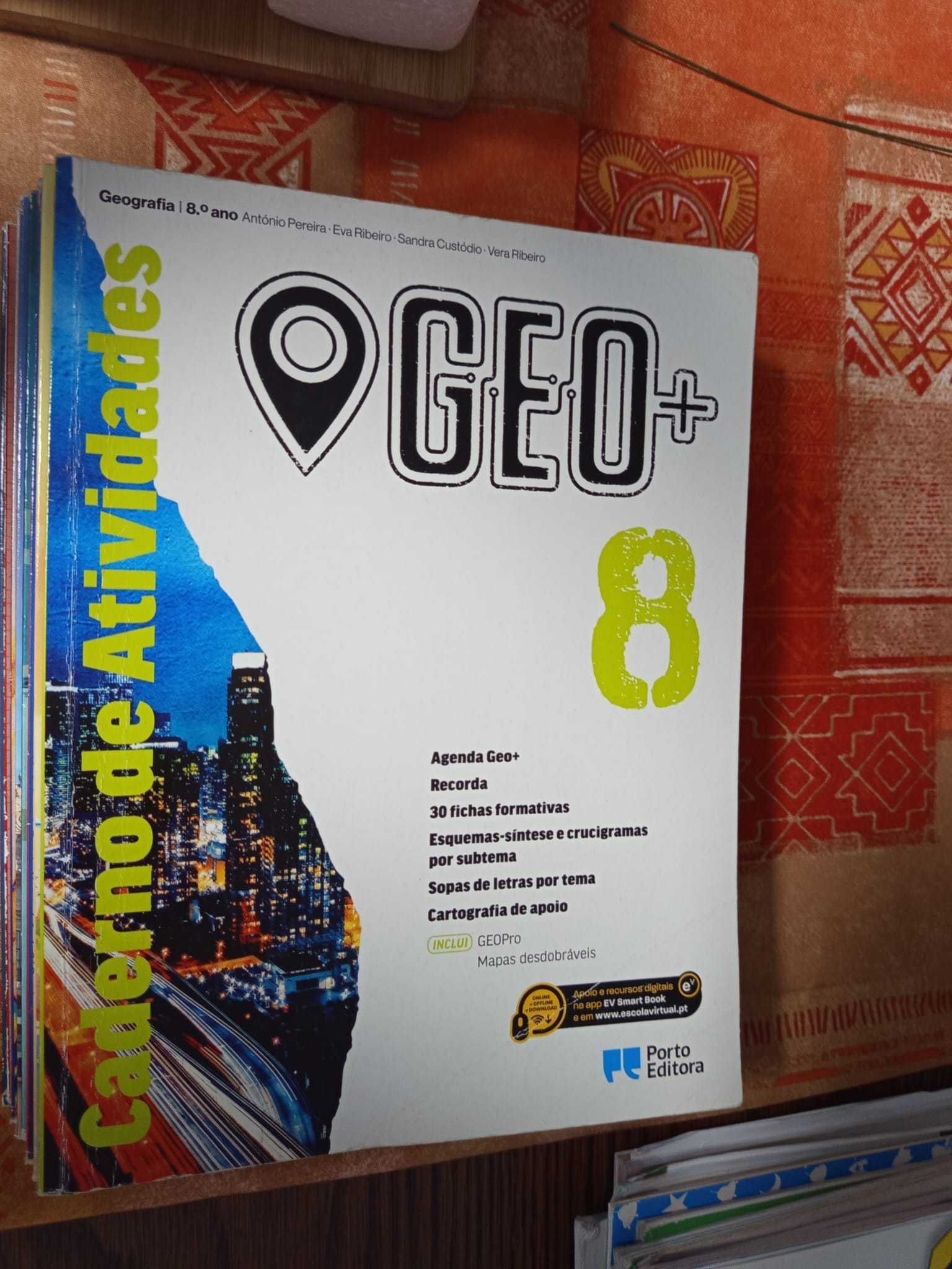 Cadernos de atividade do 8ºAno