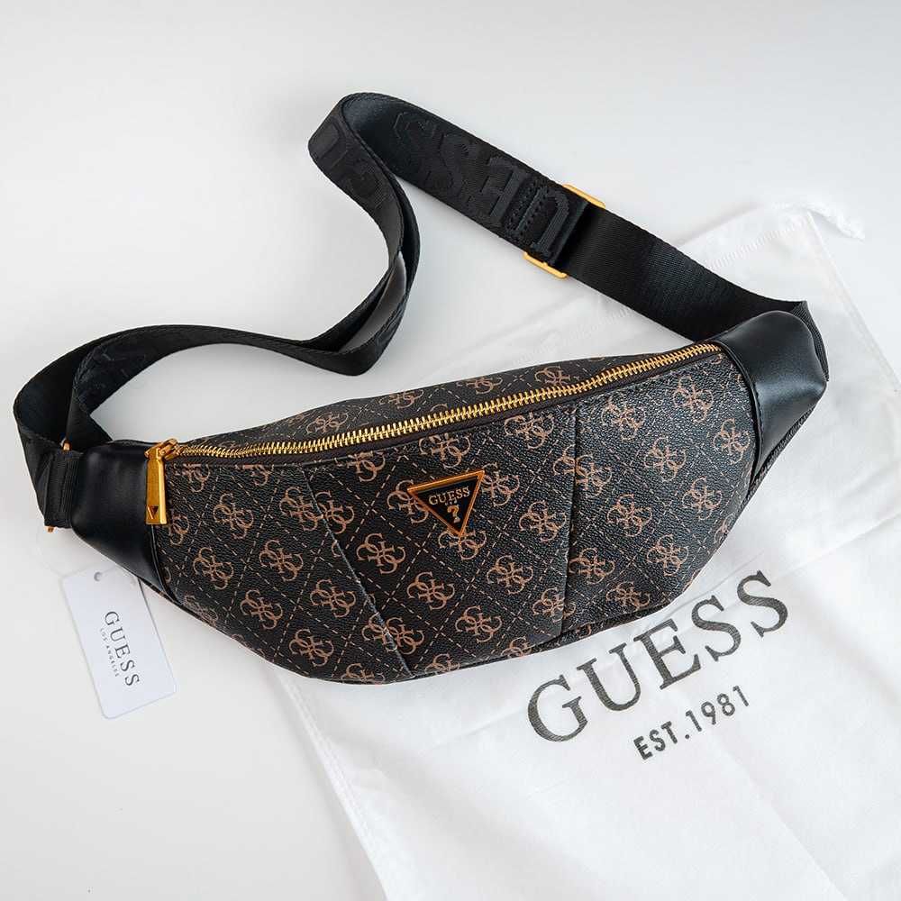 Брендова сумка-бананка GUESS — стиль, який завжди з тобою!