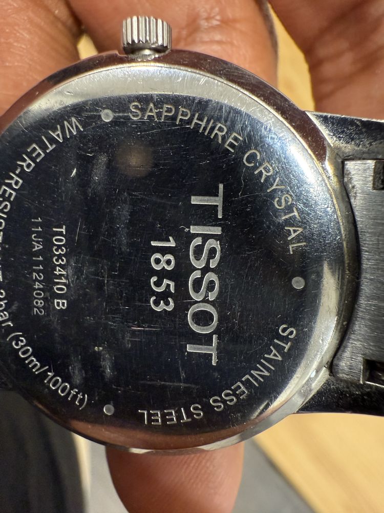 Relogio Tissot Prateado