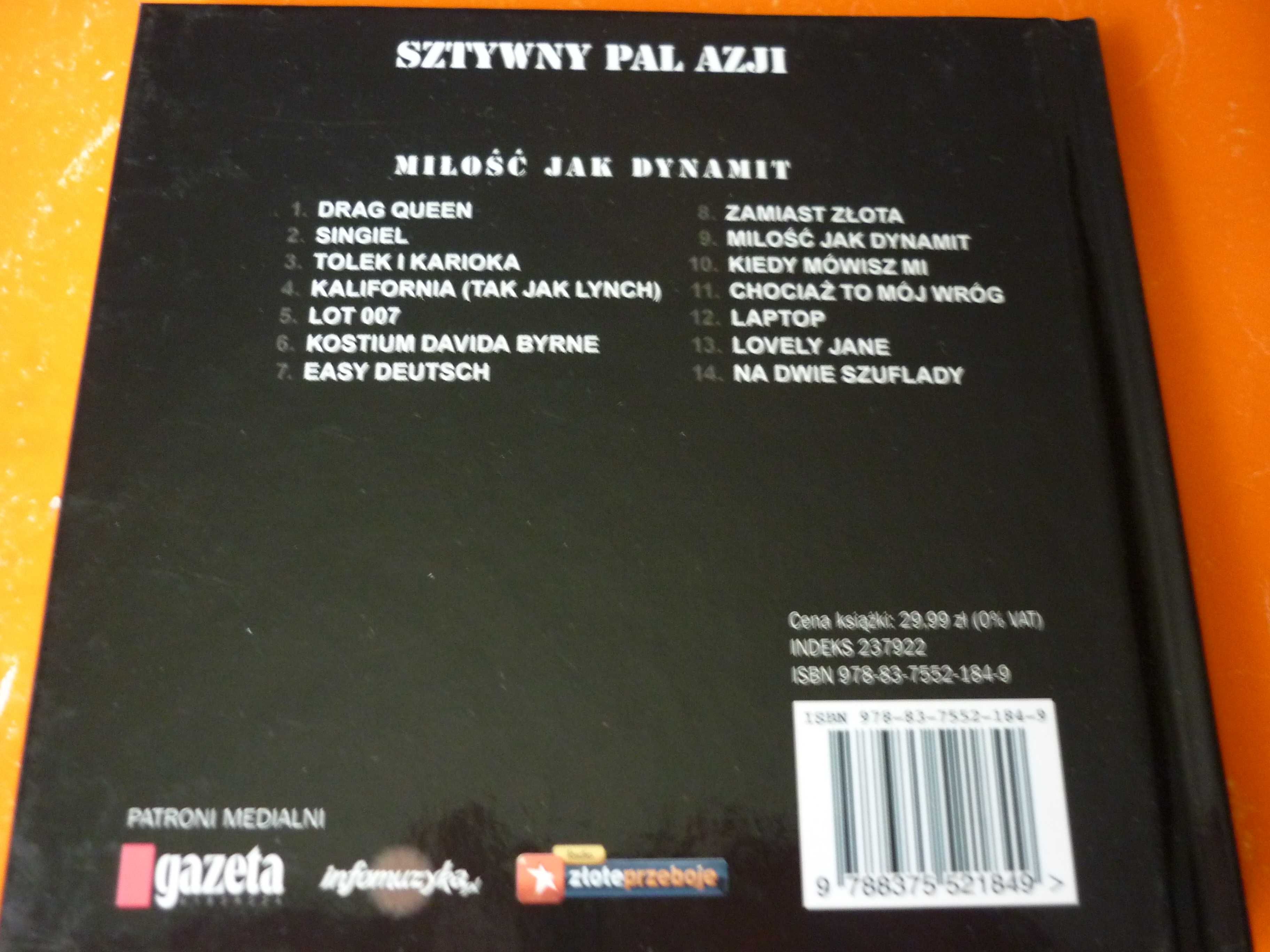 Płyta CD Sztywny Pal Azji "Miłość jak dynamit"