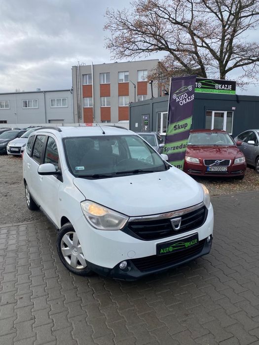 Dacia Lodgy 1.6b/ 82KM//LPG//  7 osobowy// klima// ważne OC// 2013r