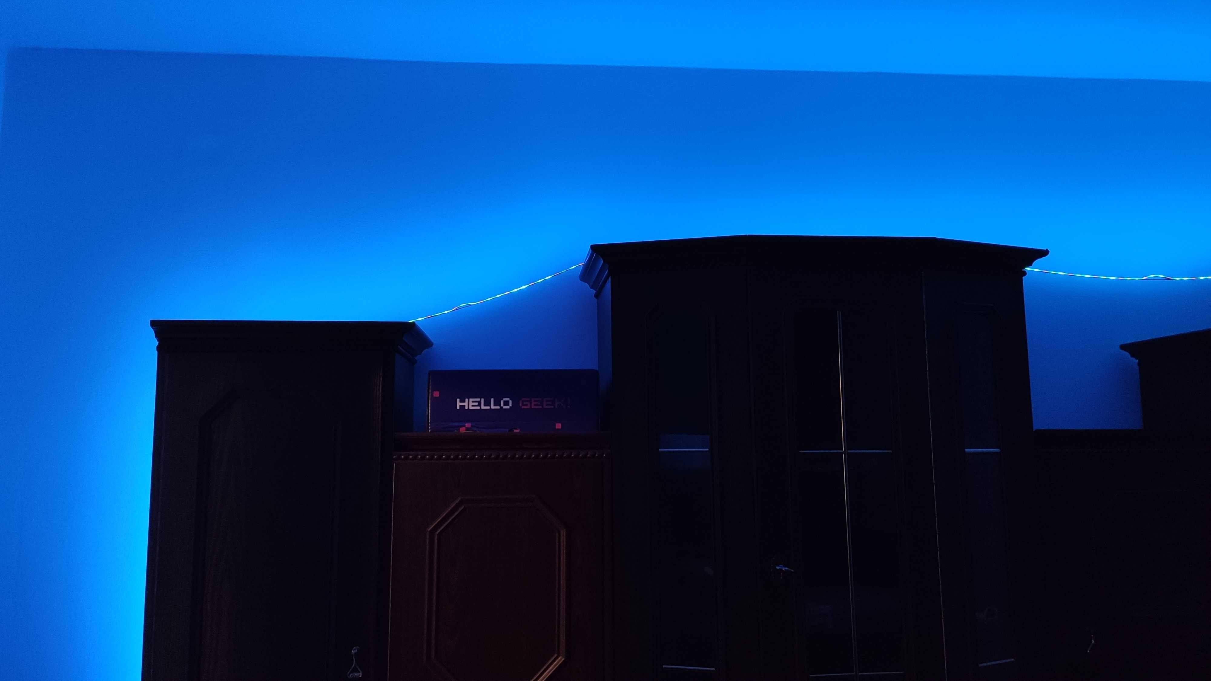 Taśma LED RGB z pilotem Lethe 5m (270 diod)