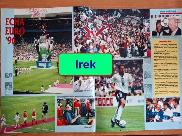 Miesięcznik "Piłka Nożna - plus" - rocznik 1996