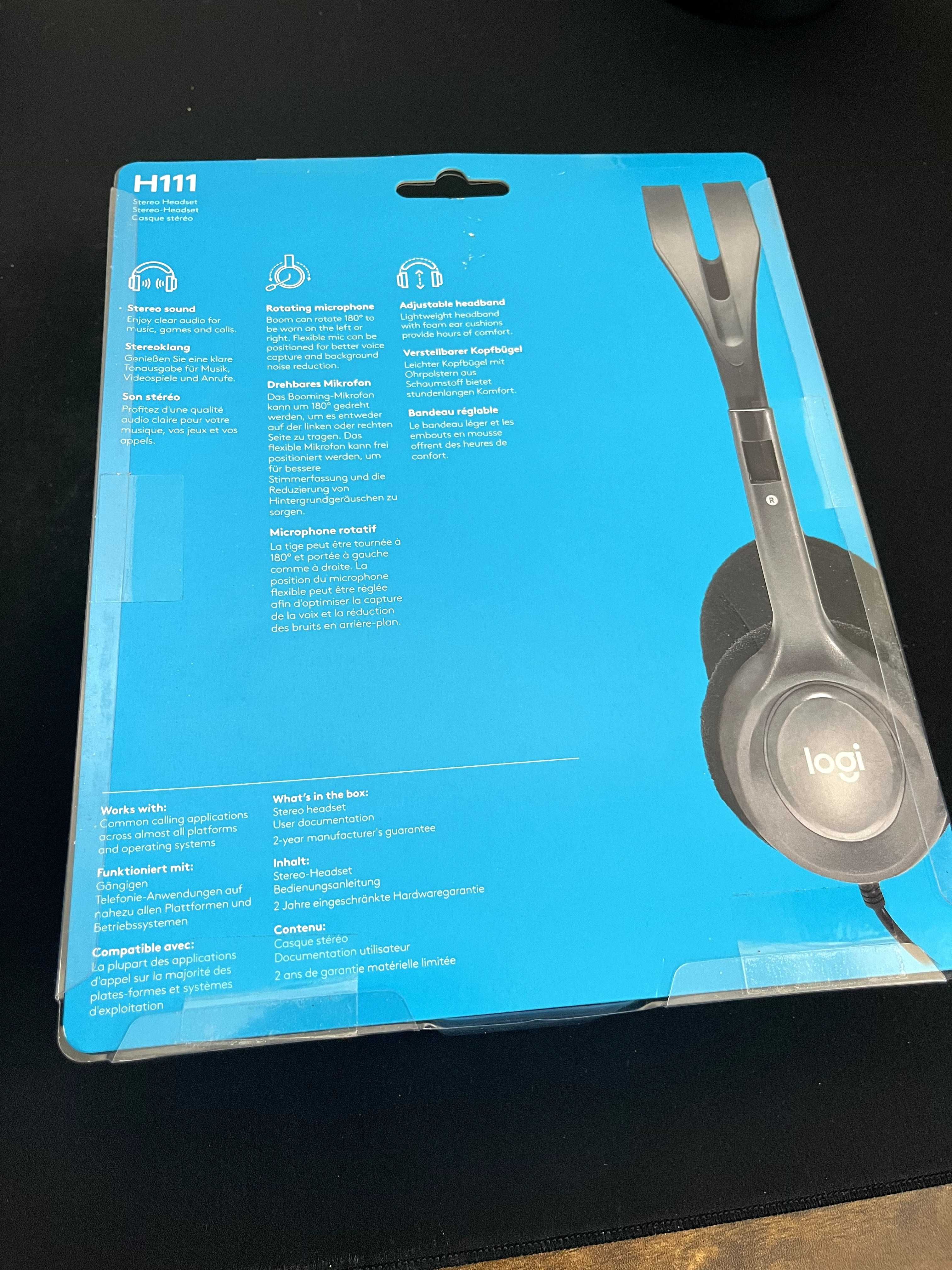 Logitech H111 black