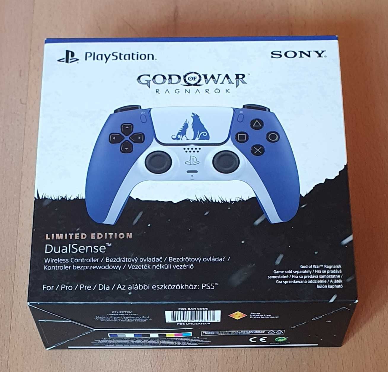 PlayStation 5 DualSense God of War Ragnarok, NOWY / ZAPLOMBOWANY PAD