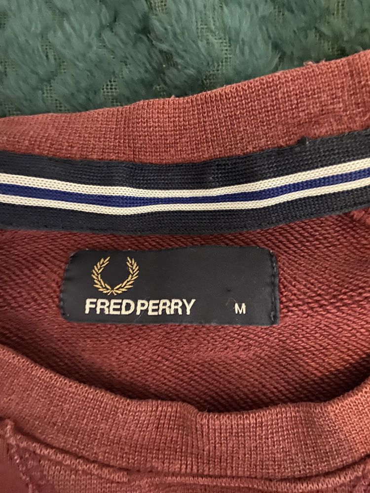 Bluza crewneck Fred Perry vintage retro