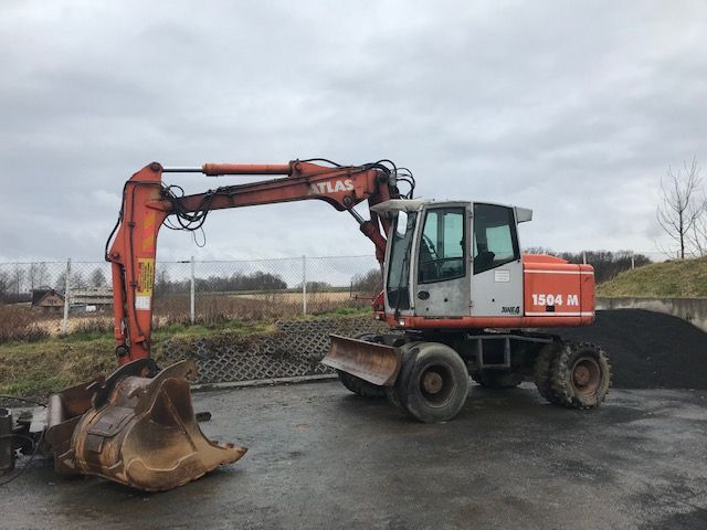 Atlas 1504 koparka kołowa