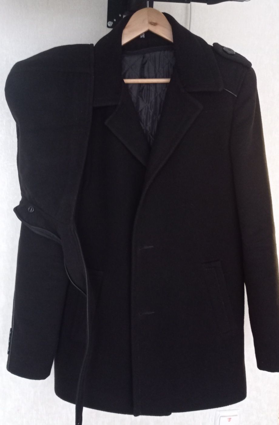 Пальто кашемировое с капюшоном ( ТМ Dukat)