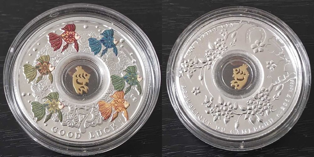 Kolekcja 7 monet z serii Szczęśliwa siódemka