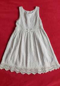 Koronkowa sukienka H&M 122/128