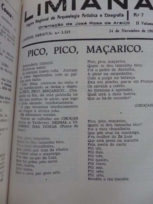Página Regional de Arqueologia Artística e Etnografia Limiana
