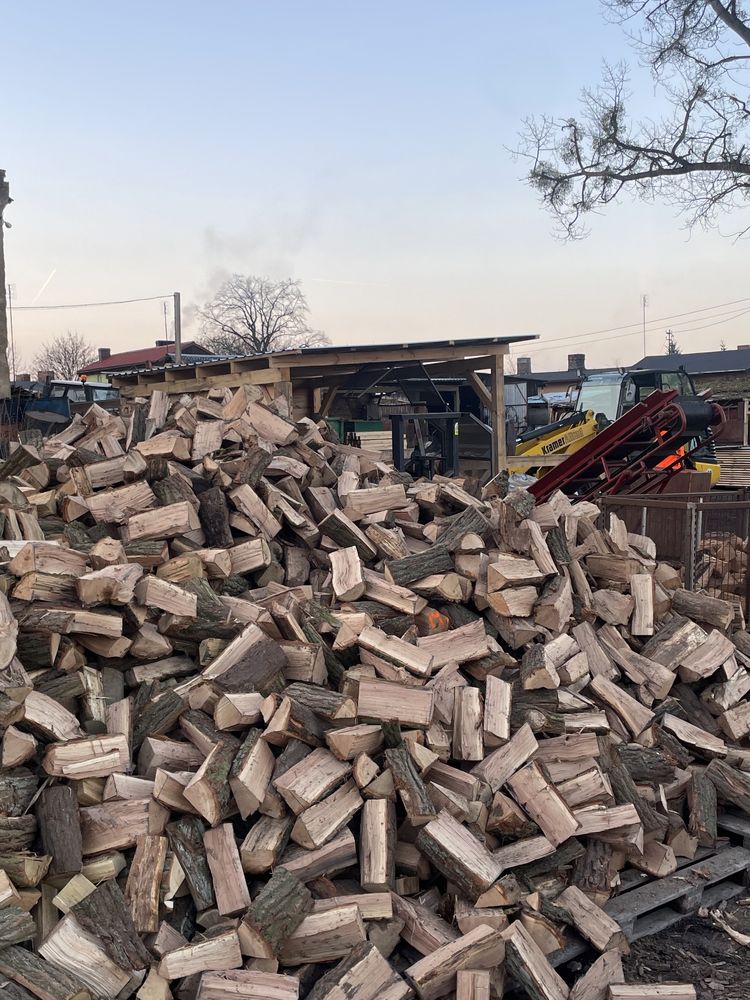 Sezonowane Drewno opałowe kominkowe z Transportem