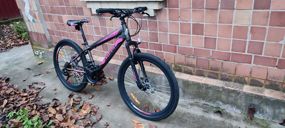 Велосипед підлітковий гірський 24" Azimut Extreme 24 D