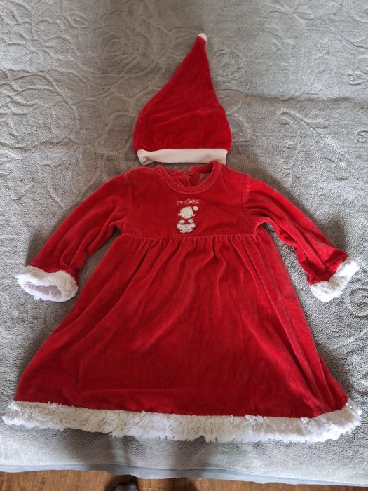 Sukienka mikolajka 2 latka