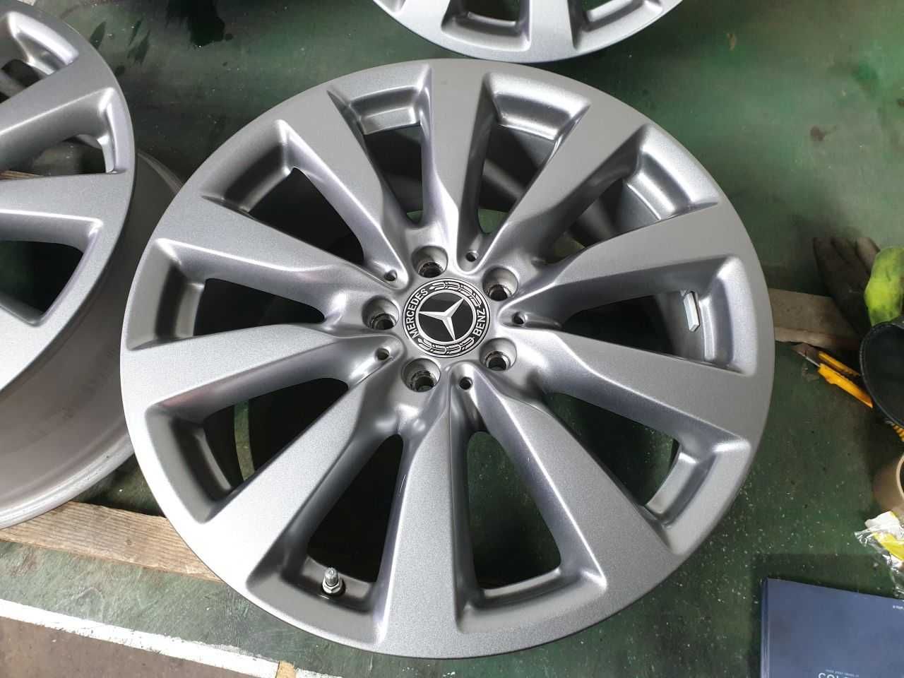 Felgi alu Mercedes R19 5x112 8JX19H2 ET 38 czujniki TPMS Audi VW Skoda