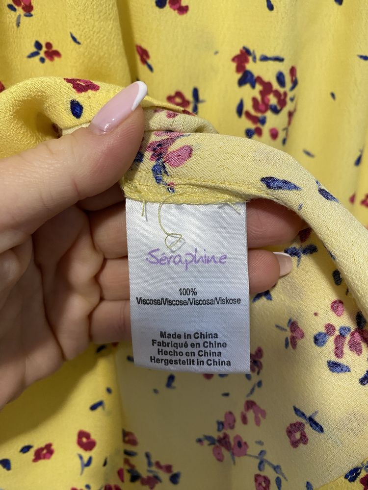 Seraphine ciążowa bluzka w kwiaty 36/38 jak nowa