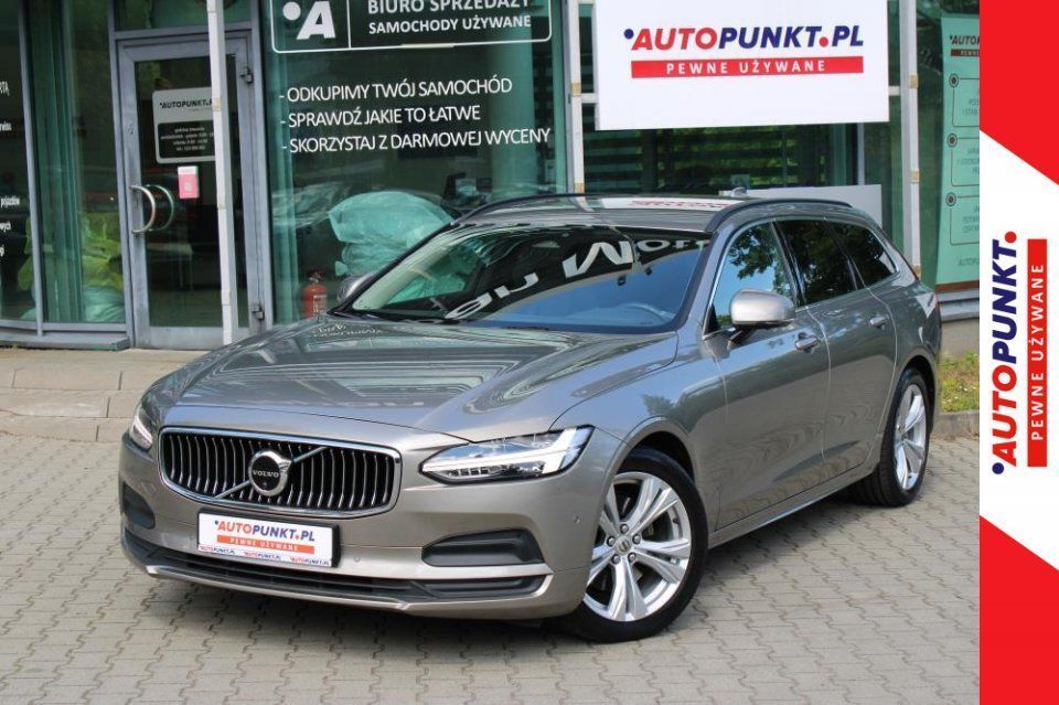 Volvo V90 Momentum + AT8, 2022r. | Gwarancja | I-WŁ | ASO | FV23% | Kamery Cofan