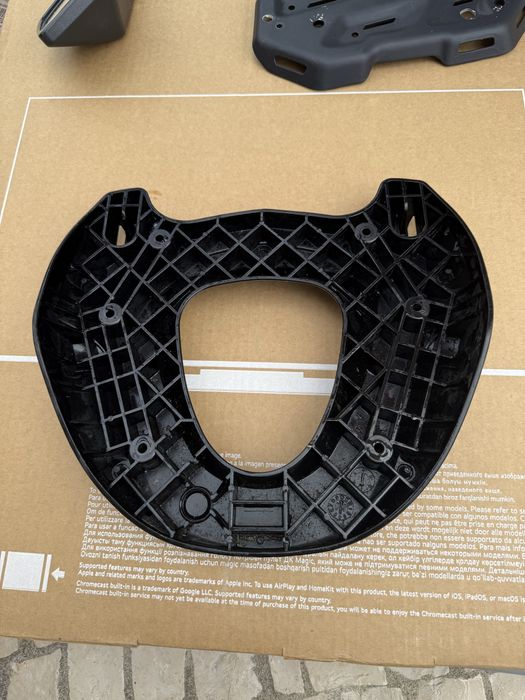 Retrovisores e placa + suporte da VFR MOTO