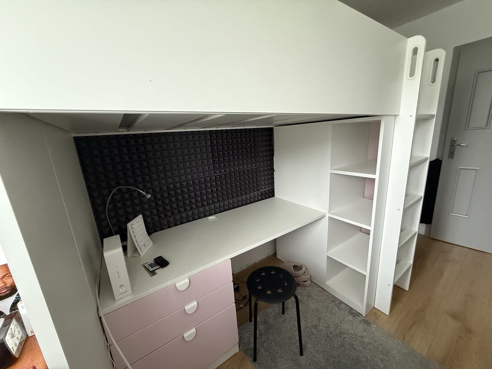 Łóżko piętrowe SMASTAD IKEA
