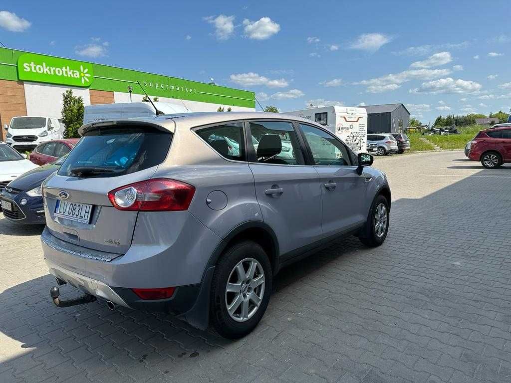 FORD KUGA 2,0D 2011r, niski przebieg, 4x4, uszkodzony