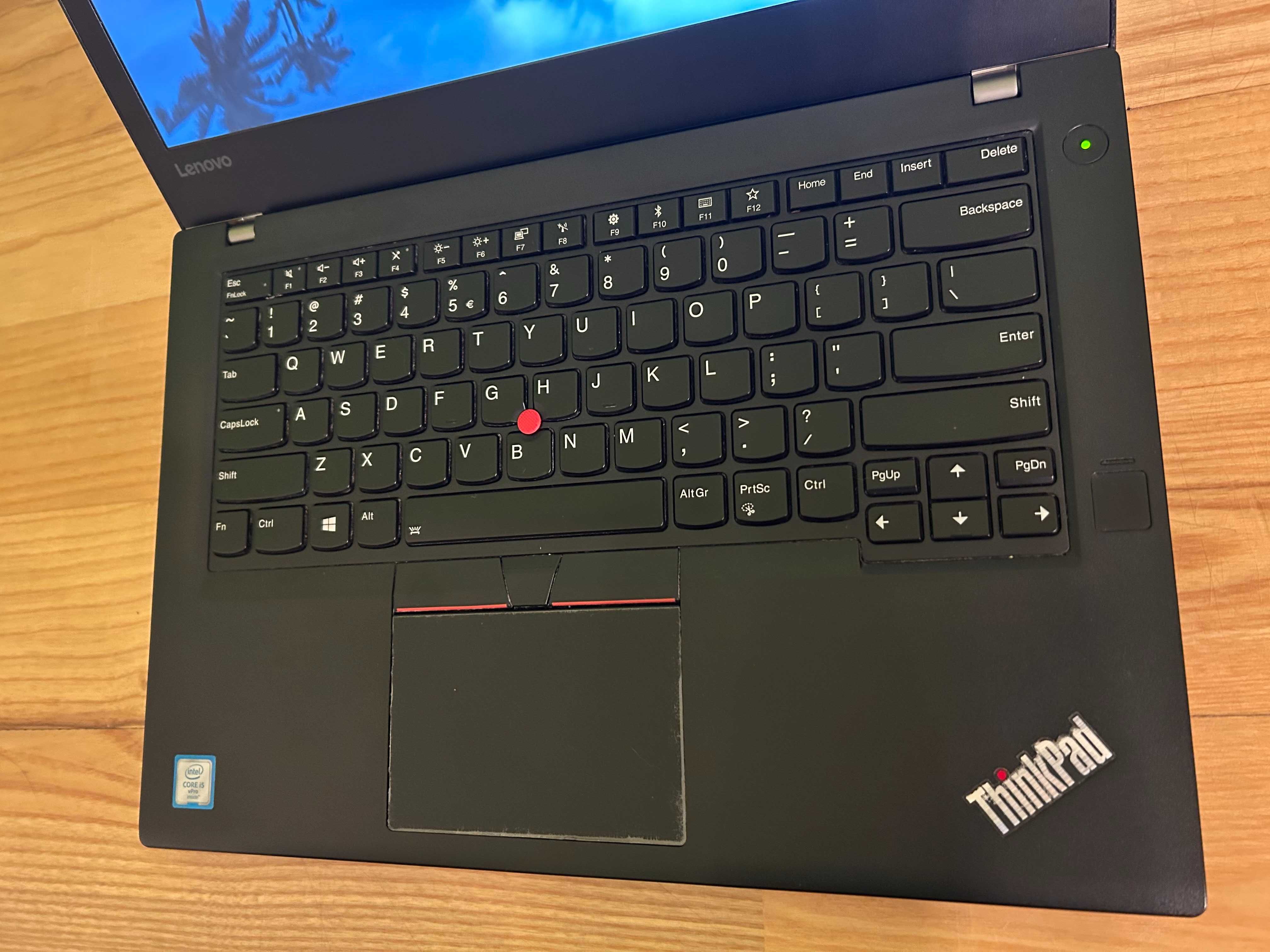 Laptop Lenovo ThinkPad T470, i5, SSD 256GB, 8GB RAM sprawny. Win 11.