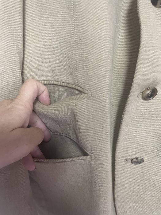 Blazer beje novo da marca” Do Homem”