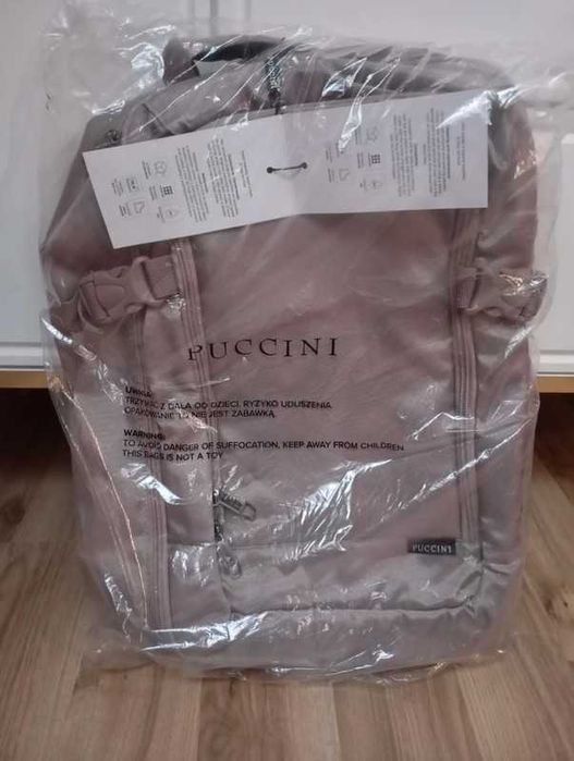 Plecak podróżny Puccini różowy